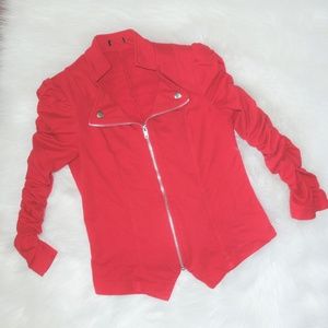 Belk Jackets & Coats - Funky Red Jacket Belk Jackets & Coats - Funky Red Jacket